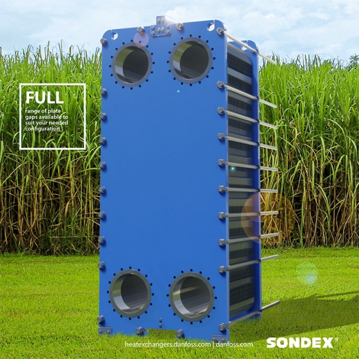 SONDEX® 自由流體式熱交換器